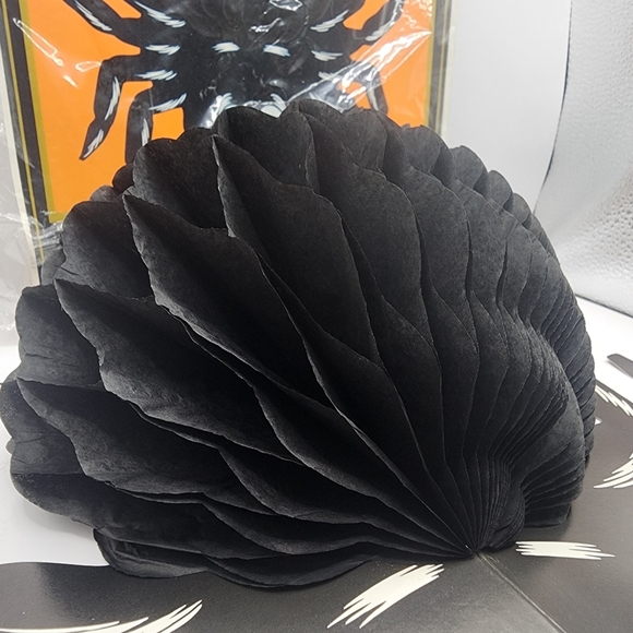 1992 Beistle Halloween Spider Decoration 14" Folding Decor -Great condition - Picture 2 of 5